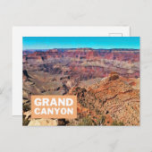 Grand Canyon Arizona Natuur Briefkaart (Voorkant / Achterkant)