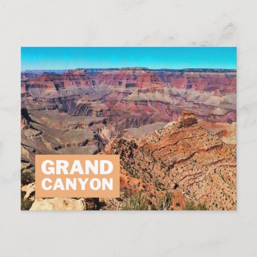 Grand Canyon Arizona Natuur Briefkaart (Voorkant)