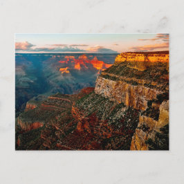 Grand Canyon Arizona op Sunset Briefkaart