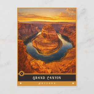 Grand Canyon Arizona   Oude ansichtkaart Briefkaart