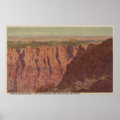 Grand Canyon, Arizona - Sunset on the Painted Poster (Voorkant)