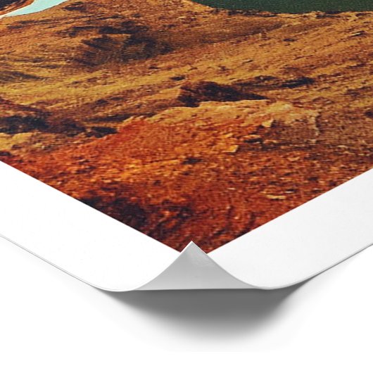 Grand Canyon Arizona Travel Poster (Hoek)