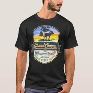 Grand Canyon Arizona Verenigde Staten Reizen Logo T-shirt
