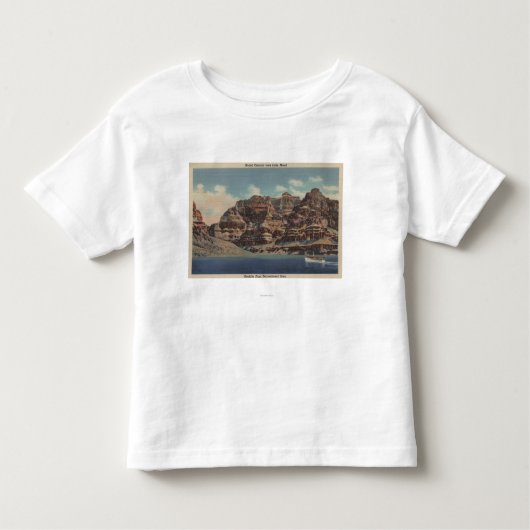 Grand Canyon, Arizona - zone van Boulder Dam Kinder Shirts (Voorkant)