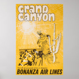 Grand Canyon Art Nationaal Park Poster Print 