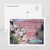 Grand Canyon Briefkaart (Voorkant / Achterkant)