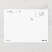 Grand Canyon Briefkaart (Achterkant)