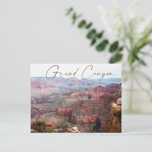 Grand Canyon Briefkaart (Staand voorkant)