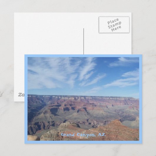 Grand Canyon Briefkaart (Voorkant / Achterkant)