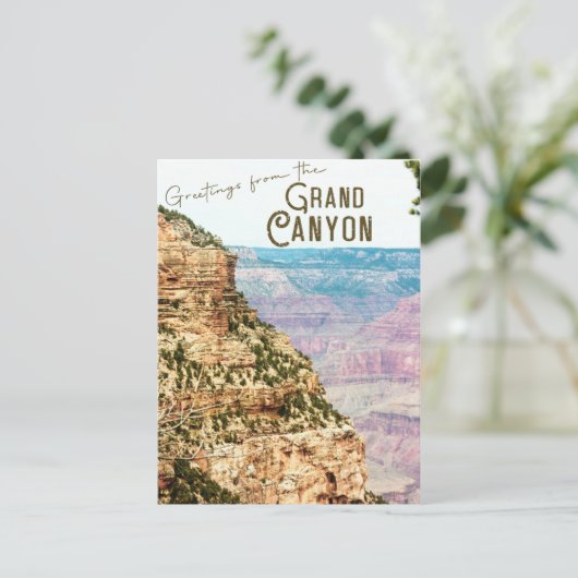 Grand Canyon Briefkaart (Staand voorkant)