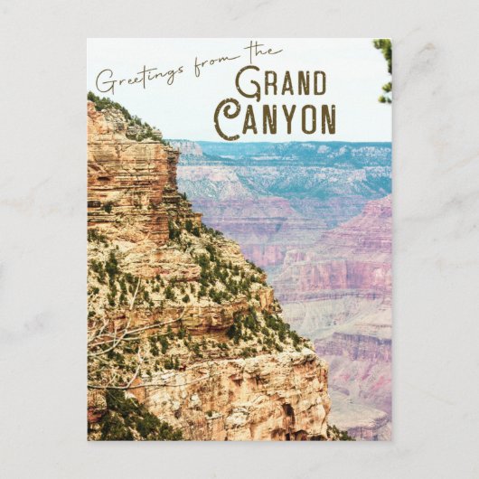 Grand Canyon Briefkaart (Voorkant)