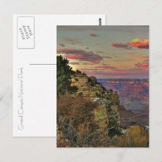 Grand Canyon Briefkaart (Voorkant / Achterkant)