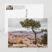 Grand Canyon Briefkaart (Voorkant / Achterkant)