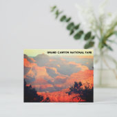 grand canyon briefkaart (Staand voorkant)