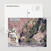 Grand Canyon Briefkaart (Voorkant / Achterkant)