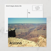 Grand Canyon Briefkaart (Voorkant / Achterkant)