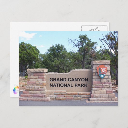Grand Canyon Briefkaart (Voorkant / Achterkant)