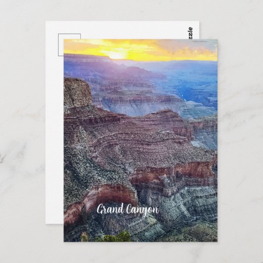 Grand canyon briefkaart (Voorkant / Achterkant)
