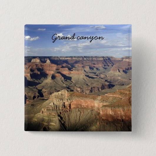 Grand Canyon-Button Vierkante Button 5,1 Cm (Voorkant)