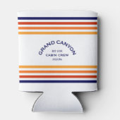 Grand Canyon Cabin Club Custom Crest Park Stripe Blikjeskoeler (Achterkant)