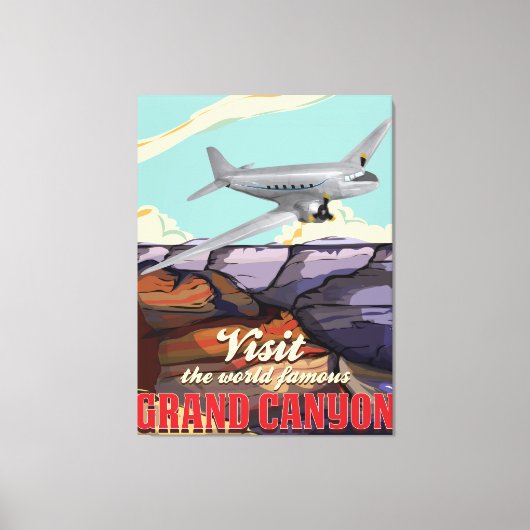 Grand Canyon Canvas Afdruk (Voorkant)