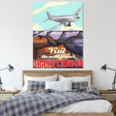 Grand Canyon Canvas Afdruk (Insitu (Slaapkamer))