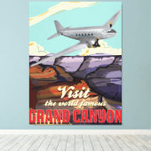 Grand Canyon Canvas Afdruk (Insitu (Houten vloer))