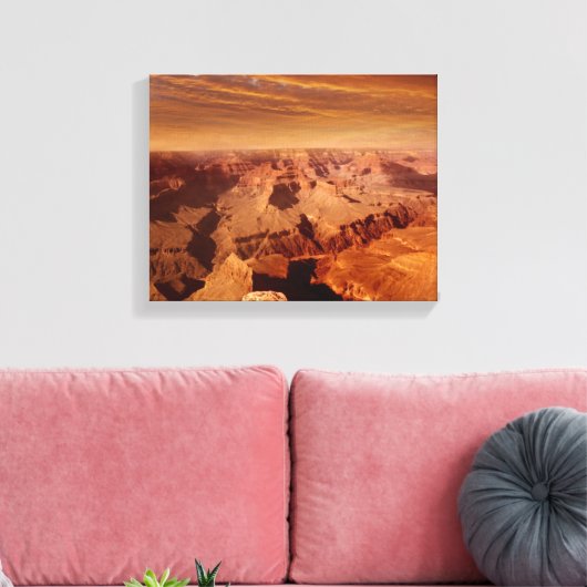 Grand Canyon Canvas Afdruk (Insitu (Woonkamer))
