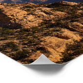 Grand Canyon Cliffs bij zonsopgang - Landschapsfot Poster (Hoek)