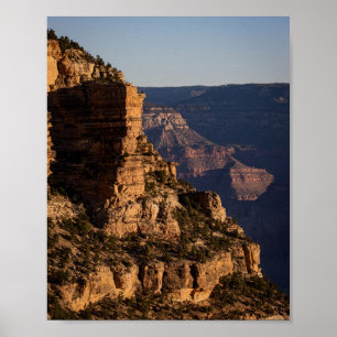 Grand Canyon Cliffs bij zonsopgang - Landschapsfot Poster
