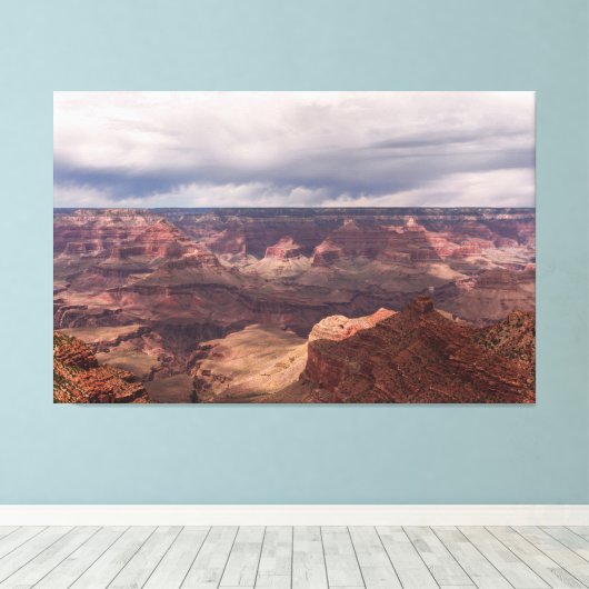 Grand Canyon Cliffside Uitzicht Canvas Art (Insitu (Houten vloer))
