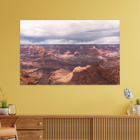 Grand Canyon Cliffside Uitzicht Canvas Art (Insitu (Woonkamer))