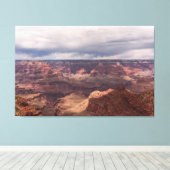 Grand Canyon Cliffside Uitzicht Canvas Art Afdruk (Insitu (Houten vloer))