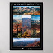 Grand Canyon Collage Poster (Voorkant)