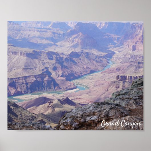 Grand Canyon Colorado River Photography Poster (Voorkant)