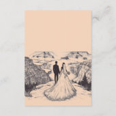 Grand Canyon Couple QR Code en details Informatiekaartje (Achterkant)