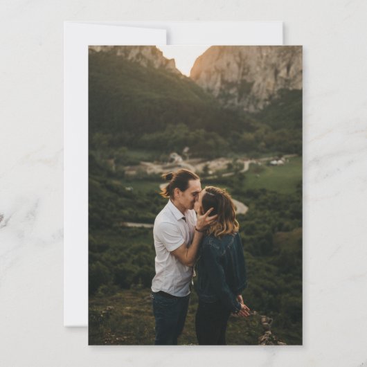 Grand Canyon Couple Save the Date (Achterkant)