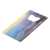 Grand canyon creditkaart flessenopener (Voorkant Gekanteld)