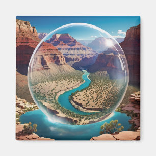 Grand Canyon Domed 2035 Verbeelding Magneet