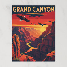 Grand Canyon Eagles zonsondergang