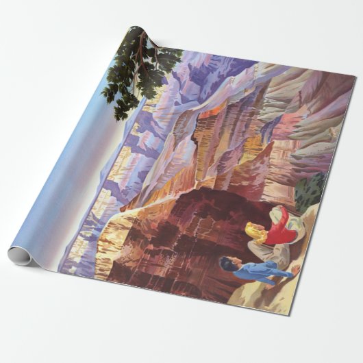  Grand Canyon en Bryce Canyon National Par Cadeaupapier (Uitgerold)