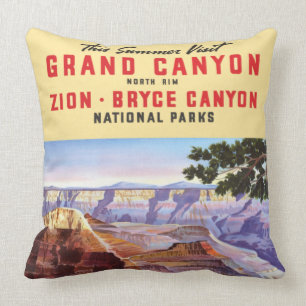  Grand Canyon en Bryce Canyon National Par Kussen