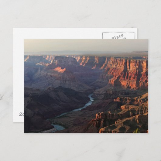 Grand Canyon en Colorado in Arizona Briefkaart (Voorkant / Achterkant)