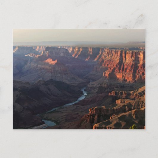 Grand Canyon en Colorado in Arizona Briefkaart (Voorkant)