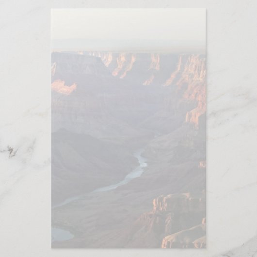 Grand Canyon en Colorado in Arizona Briefpapier (Voorkant)