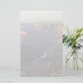 Grand Canyon en Colorado in Arizona Briefpapier (Staand voorkant)
