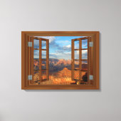 Grand Canyon Fab Window USA Canvas Print (Voorkant)