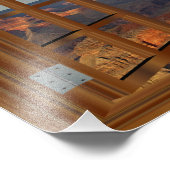 Grand Canyon Fake Faux Window Uitzicht Verenigde S Foto Afdruk (Hoek)