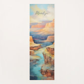 Grand Canyon Fantasy Watercolor Yogamat (Voorkant)