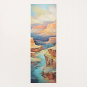 Grand Canyon Fantasy Watercolor Yogamat (Achterkant)